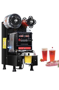 Máquina Selladora de Vasos Automática Mini de Alta Calidad para Bebidas Calientes o Frías, Té con Leche, Burbujas, con Opciones de Bolsas de PP, Película y Lámina - Product Image 4