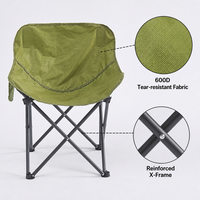Fauteuil Lune Moderne Pliant Rembourré Léger et Robuste pour Extérieur, Plage, Pêche, Randonnée, Hôpital, Hôtel - Vente en Gros