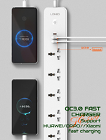 LDNIO SC5319 Multiprise universelle 5 prises universelles Multiprise intelligente Prise d'extension AUTO-ID avec ports USB PD 20W