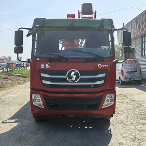 Le chariot élévateur Shaanxi SHACMAN est un véhicule élévateur à haute altitude d'une capacité de levage de 10 tonnes, 4*2, fabriqué en Chine - Product Image 5