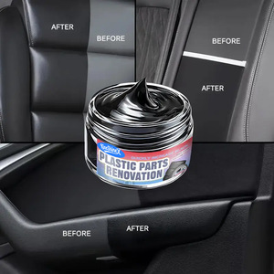 Nouvelle Crème d'Entretien Solide pour Intérieur de <span class=keywords><strong>Voiture</strong></span> 2026 - Réparation des Rayures et des Pièces en Plastique Noires - Effet Blanchissant - Product Image 4