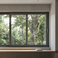Fenêtre coulissante extérieure moderne pour villa, résistante aux ouragans, insonorisée, à économie d'énergie, avec cadre en aluminium et moustiquaire, taille personnalisée