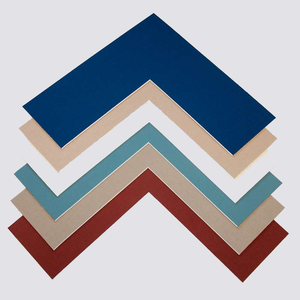 Passe-partout multicolore sans acide, découpé sur mesure, en carton perforé pour l'encadrement de photos, portraits <span class=keywords><strong>et</strong></span> médailles - Product Image 2