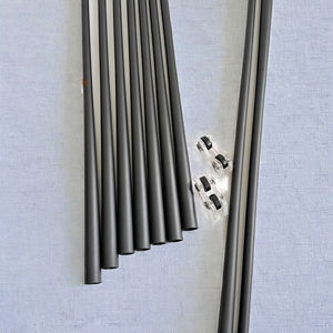 <span class=keywords><strong>CRICAL</strong></span> Taco de Billar de Snooker de Fibra de Carbono, 1/2 Partido, Eje de Acero Inoxidable, Junta Central de 11.75/12.75mm, Brazo para Nueve Bolas, Peso Ligero 19oz - Product Image 5