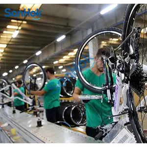 Rigid Automatic Shared Bicycle Assembly Line For Bike Assemble Production