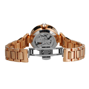 Orologio da <span class=keywords><strong>Donna</strong></span> Forsining di Lusso Meccanico Automatico in Acciaio Inossidabile Color Oro alla Moda - Product Image 6