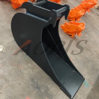 Bucket Mini Excavator AORIS 400mm Lebar SW20 untuk Excavator 9-10 Ton