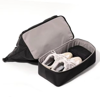 Sac de voyage en nylon tendance, imperméable, sac de sport à main avec compartiment à chaussures, léger, sac de sport pour femmes et hommes