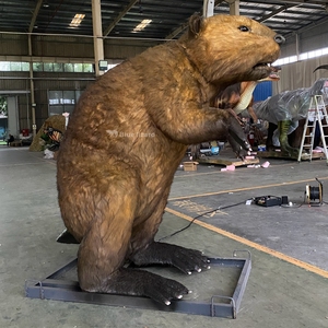 Modèle animal grandeur nature <span class=keywords><strong>Castor</strong></span> géant animatronique réaliste - Product Image 2