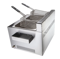 Friteuse à pression en acier inoxydable 304 de haute qualité / Équipement de cuisson pour moulin à farine à usage commercial, haute efficacité