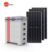 Sistema de Energía Solar Todo en Uno LFPo4 de 5KW, Inversor Híbrido Fuera de Red, Batería de Respaldo de 5/10/15/20/25/30KWh, Onda Sinusoidal Pura, MPPT, para Uso Doméstico y Agrícola