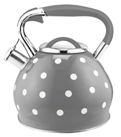 Bouilloire à thé sifflante en acier inoxydable 2,8 L 3QT personnalisée en usine Bouilloire à eau 3L à usage domestique Matériau métallique bouillant Capacité de 3L
