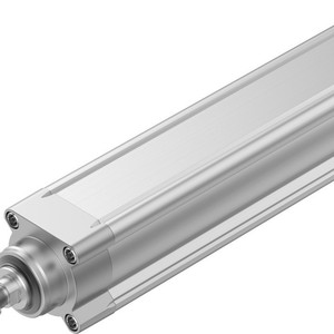 Cylindre électrique Festo ESBF-BS-63-400-25P à double action avec tige de guidage et connexion filetée - Product Image 1
