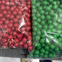 Billes de peinture gonflables fraîches aux couleurs vives et audacieuses, calibre 0,68, non toxiques et biodégradables, 2000 billes/boîte pour usage extérieur