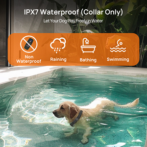 Xách tay con chó không dây hàng rào IPX7 không thấm nước điện sốc đào tạo cổ áo con chó ngăn chặn hệ thống GPS không dây con chó hàng rào - Product Image 3