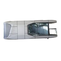 Maison Capsule Spatiale Modulaire Préfabriquée de Luxe à Prix Abordable (20, 30, 40 pieds) avec Chambre et Bureau pour l'Amérique