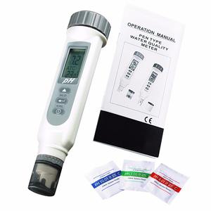 เครื่องวัดค่า <span class=keywords><strong>pH</strong></span> ขนาดปากกาดิจิตอลช่วง 0-14pH พร้อม ATC, หน้าจอ LCD ขนาดใหญ่กันน้ํา IP65 การสอบเทียบอัตโนมัติ - Product Image 2