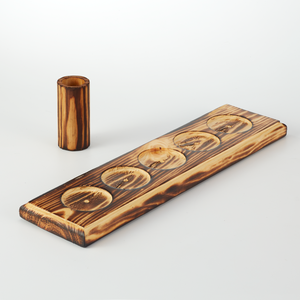 Đảng uống đồ chơi tương tác móc và vòng gỗ quăng trò chơi nhịp độ nhanh cầm tay bàn bảng gỗ với bắn thang trò chơi - Product Image 2