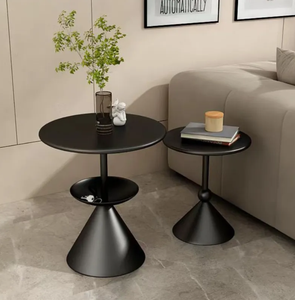 Tavolino Moderno da Camera da Letto 2025 in Ferro Dorato, Economico, Piccolo, Durevole, Mobile, con Specchio, per Casa - Product Image 2