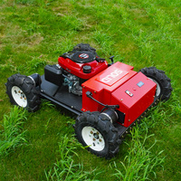 Cortadora de Césped a Gasolina con Control Remoto Inalámbrico, Certificación CE EPA, Grado Industrial para Agricultura, Envío Gratis