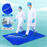 Tapis antistatique durable à haute viscosité avec service d'impression personnalisée pour la ligne de production de cartes de circuits imprimés