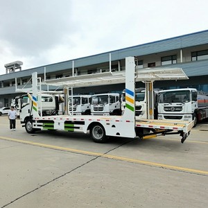 โรงงานจำหน่ายรถบรรทุกขนส่งรถยนต์ ISUZU มาตรฐานยูโร 4 และยูโร 6 มีรถพวงมาลัยซ้ายและขวาให้เลือก - Product Image 3