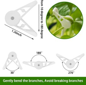 Pinces de pliage de plantes réglables, serre-tiges, écarteurs de branches d'arbres, pinces d'entraînement pour plantes - Product Image 2