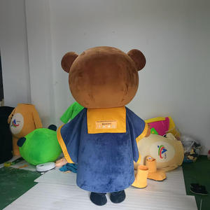 Moq 1 PC Nhà Máy Bán Hàng Trực Tiếp Dành Cho Người Lớn Đảng Cosplay Trang Phục Phim Hoạt Hình Gấu Linh Vật Trang Phục Cho Đảng - Product Image 6