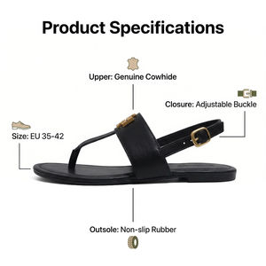 Chaussures pour femmes Yearning en cuir véritable souple, antidérapantes, style urbain tendance, dessus en cuir de vachette (1,5 cm), semelle extérieure en EVA, printemps-automne - Product Image 4