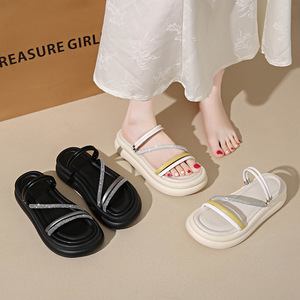 Sandalias y Chanclas Planas de Moda para Mujer 2026, Sandalias de Playa para Verano - Product Image 3