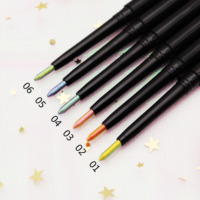 Stylo pigmenté pailleté à reflets caméléon, Eyeliner scintillants, diamant magique, liquide, ombre à paupières