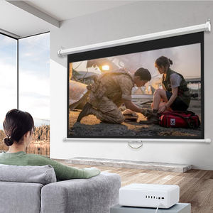 120 "16:9 4k hd Alr projecteur <span class=keywords><strong>écran</strong></span> mur vidéo Format facile à installer <span class=keywords><strong>écran</strong></span> de Projection manuel <span class=keywords><strong>écran</strong></span> de projecteur <span class=keywords><strong>déroulant</strong></span> - Product Image 1