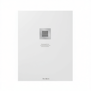 Plato de Ducha Rectangular Bliss Line 70 x 120 cm Blanco 9003 - Product Image 2