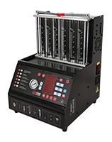 GATmatic - Probador y Limpiador de Inyectores de Combustible de Gasolina de 6 Cilindros, Máquina con Certificación CE para Talleres Automotrices