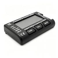 Cellmeter7 1-7S Vérificateur numérique de capacité de batterie Lipo LiFe Li-ion NiMH NiCd Testeur de tension de cellule pour RC FPV UAV
