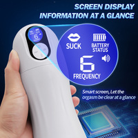 TT FOREST TPE-Material Elektrischer Heiz-Masturbationsbecher mit kraftvoller Saugvibration, LED-Anzeige und Vagina-Simulation vom Hersteller
