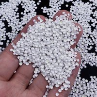 Perlas de Burbuja 3D Brillantes al por Mayor, Perlas Redondas de Poliéster de 2 mm, Purpurina para Manualidades con Resina, Decoraciones Navideñas