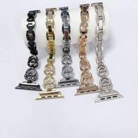 Liebesdiamant Herzförmiges Metallarmband für Apple Watch 10 9 8 7 SE 6 5 4 3 Band 44mm 45mm 38mm 42mm 46mm 49mm 41mm Uhrenarmband