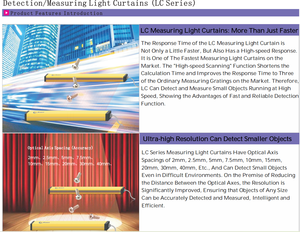 Cortina de Luz Industrial Le Raun para Sistemas de Separación de Vehículos, Posicionamiento de Coordenadas y Detección de Orificios - Product Image 3