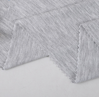Échantillon gratuit de tissu jersey en mélange de coton biologique pur et de spandex de bambou