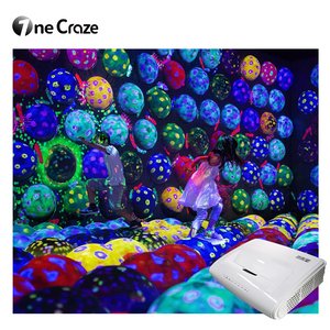 Aire de jeux intérieure, projection holographique 3D sur le sol, jeu de réalité augmentée, sphère de saut immersive, système de divertissement interactif pour enfants - Product Image 3