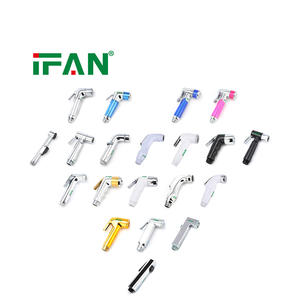 IFAN Ensemble de pulvérisation portable léger en plastique pour voyage avec <span class=keywords><strong>douchette</strong></span> musulmane - Product Image 4