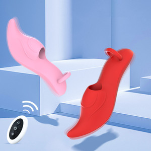 Mini vibrador de dedo Estimulación de vibración fuerte Dispositivo de masturbación de coqueteo recargable Juguete sexual - Product Image 5