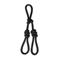 Accessoires d'instruments de musique en gros à bas prix, durables et légers, support de guitare de type corde avec cordon en nylon
