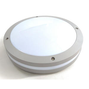 Lampada da Parete LED Ovale Rotonda Grande Nera per Esterni Ningbo 8W 12W 15W 18W 20W 22W, Plafoniera in Plastica <span class=keywords><strong>IP54</strong></span> - Product Image 4