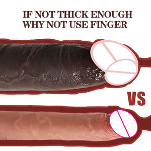 8.54 inci coklat tanpa bola <span class=keywords><strong>Penis</strong></span> buatan dengan cangkir hisap kuat Anal stimulasi vagina cocok untuk pria dan wanita Gay - Product Image 4