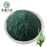 Poudre de jus d'herbe d'orge jeune en vrac pour fabricants, qualité alimentaire, extrait végétal 100% pur