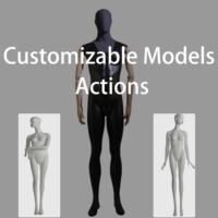 Maniquíes de Cuerpo Completo de Fibra de Vidrio para Hombre y Mujer en Varias Poses de la Fábrica Yihe para Venta al por Mayor y Menor en Exhibidores de Boutique