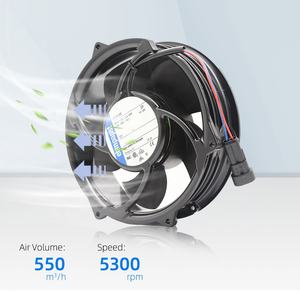 Ventilador Axial de Refrigeración Siemens con Inversor Eléctrico de 24V DC 36W IP20, Rodamiento de Bolas de Hierro Fundido de 17CM, para 6314HR-900 6314HR - Product Image 3