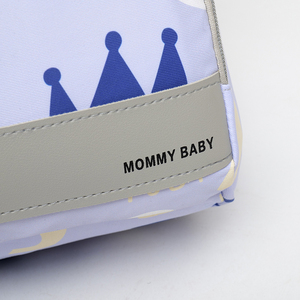 Bebek bezi çantası özelleştirme üreticisi bebek Nappy çantalar depolama mumya hemşirelik çocuklar seyahat organizatör bebek bezi sırt çantası - Product Image 5